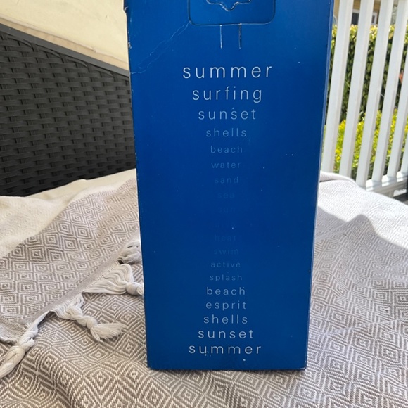 NOS ESPRIT Beach flip flops BLUE 8-9 - Picture 4 of 5